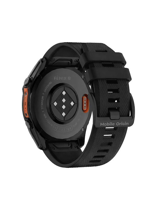 Mobile Origin Easy Strap Watch 26mm Black Mo-es26-blk