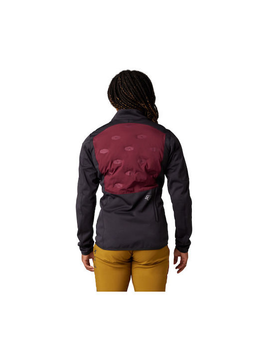 Fox Ranger Cycling Windbreaker Jacket Long sleeve Red