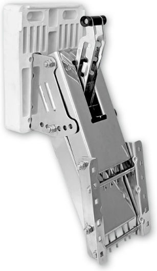 Inox Motorhalterung des Bootes
