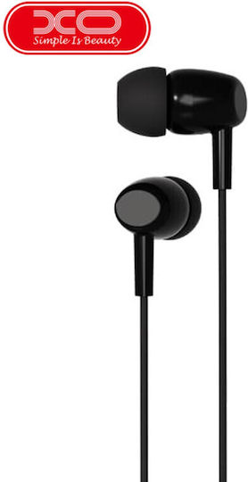 XO EP50 In-ear Handsfree με Βύσμα 3.5mm Μαύρο
