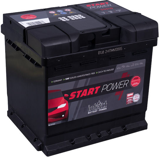 Intact Baterie Auto Start Power cu Capacitate 50Ah și CCA 420A