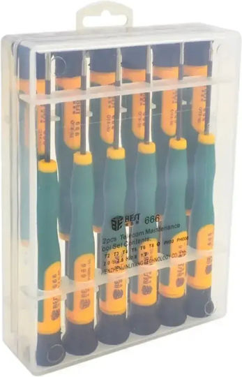 Best Bst-666 12-in-1 Präzisions-Schraubenzieher-Kits