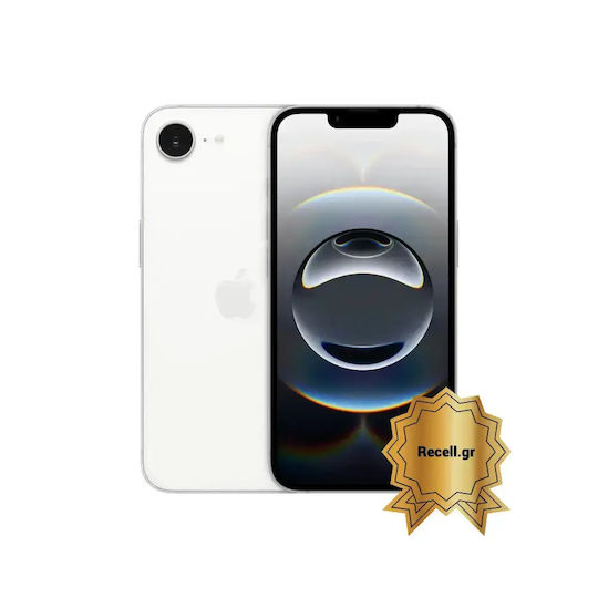 Apple iPhone 16e (8/128GB) Λευκό Refurbished Grade A