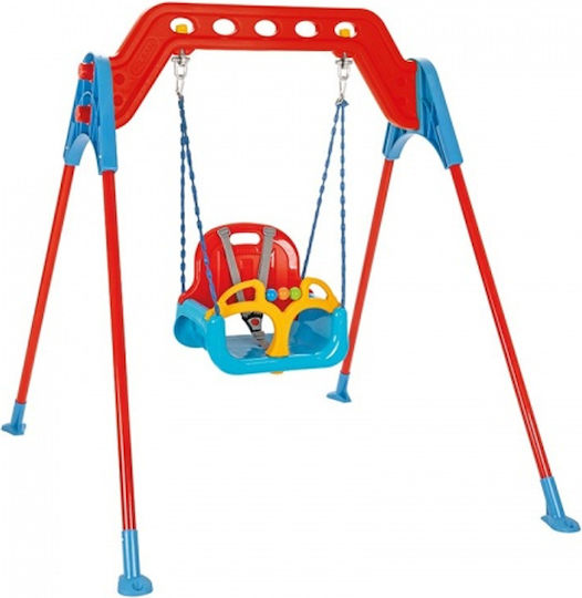 Pilsan Metal Hanging Swing 123.5x146.5x135cm Blue