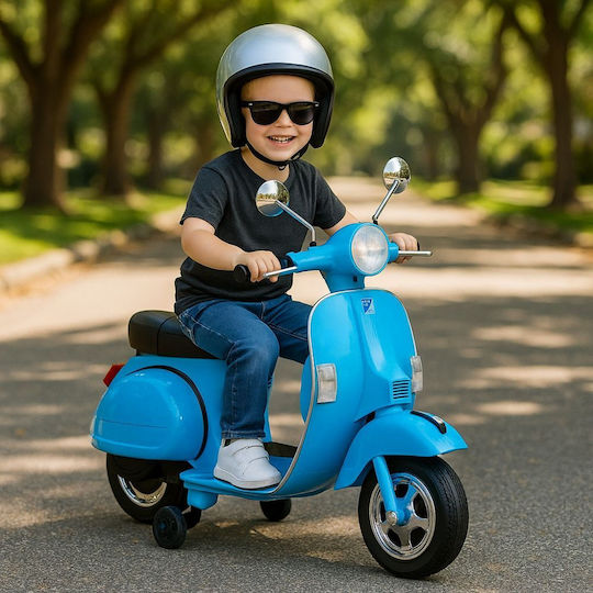 Παιδική Vespa Licensed Ηλεκτροκίνητη 12 Volt Μπλε για 6+ ετών