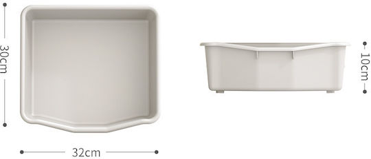 Sistem de Depozitare Jucării din Țesătură Albastru 77x66x32cm 1buc