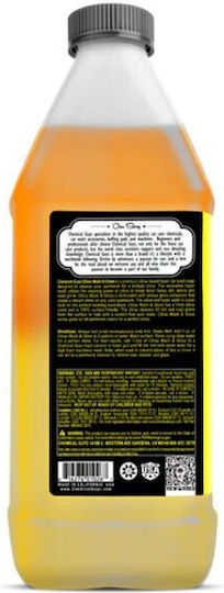 Chemical Guys Citrus Wash & Gloss Concentrated Car Wash Автомобилен шампоан с Аромат Лимон 3.78lt