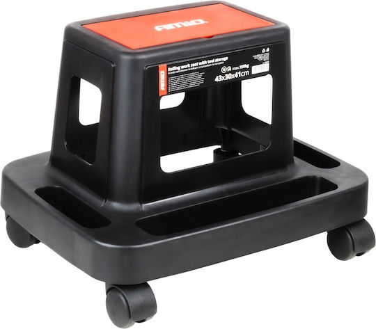 AMiO Work Stool with Maximum Load 150 kg and Storage Space