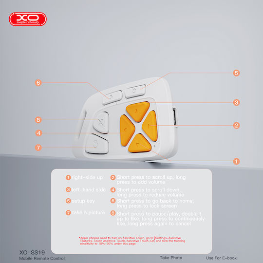 XO Selfie Controller Ss19 Bluetooth