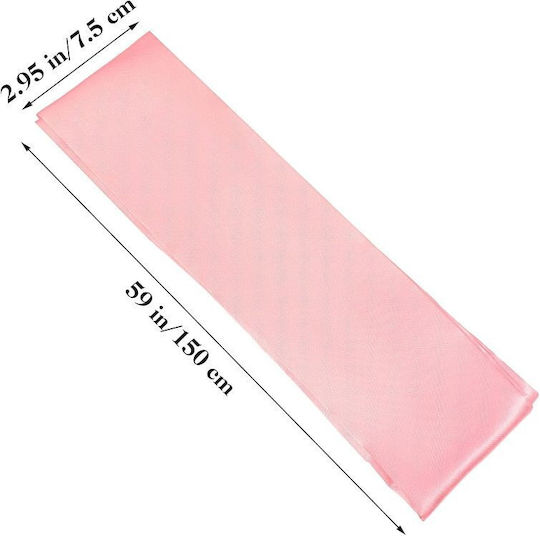 Smd Prime Instinct BDSM Satin Band Blindfold Satin Eye Mask 150cm Pink