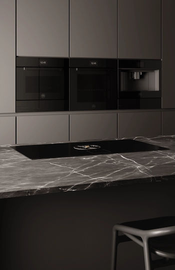 Bertazzoni Automat de Espresso Incorporabilă 1350W Presiune 15bar pentru Cappuccino Neagră