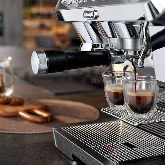 De'Longhi La Specialista Автоматична Еспресо Кафемашина 1450W Налягане 19bar за Капучино Сребрист 1358455