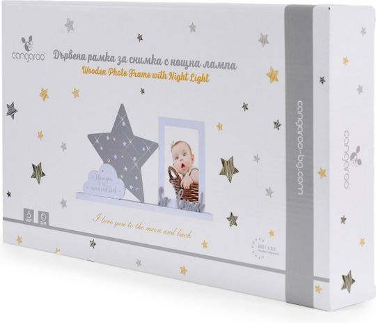 Cangaroo Baby Keepsake Frame made of Wood