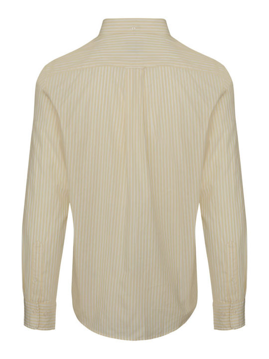 Gant Памучно Риза Yellow