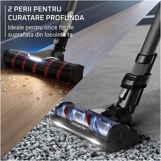 Rowenta X-force Flex 12.60 Επαναφορτιζόμενη Σκούπα Stick 25.9V Γκρι