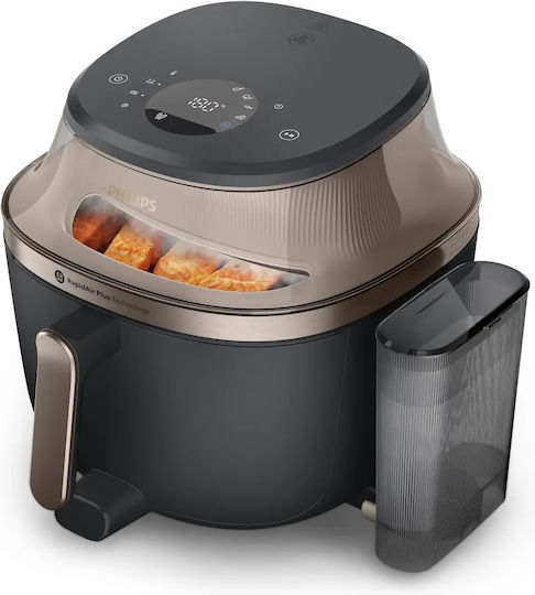 Philips Ovi Air Fryer 7.2lt Μαύρο