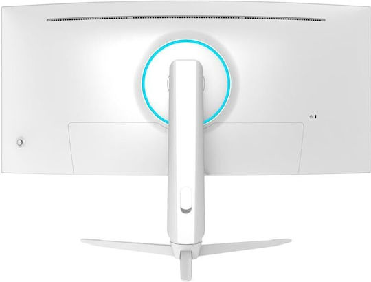 LC-Power LC-M34-Q-C-PRO Ultrawide VA HDR Curved Gaming Monitor 34" QHD 3440x1440 165Hz με Χρόνο Απόκρισης 3ms GTG Λευκό
