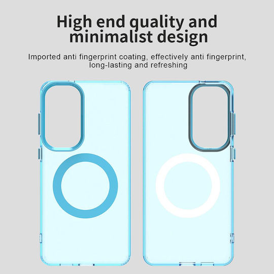 Techsuit Candycase Umschlag Rückseite Kunststoff / Silikon Blau (Galaxy S26)
