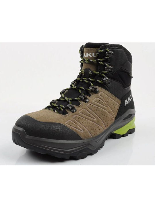 Aku Încălțăminte de Drumeție pentru Bărbați Tip Botine Impermeabile cu Membrană Gore-Tex Negre
