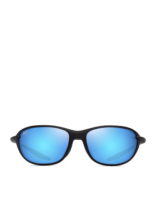 Maui Jim Hookipa Sonnenbrillen Schwarze mit Horn umrandetem Rahmen Maui Jim Hookipa Sonnenbrillen Schwarze mit Horn umrandetem Rahmen