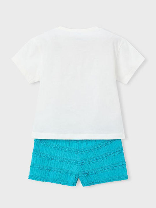 Kinder-Set mit Shorts Sommer 2Stück White