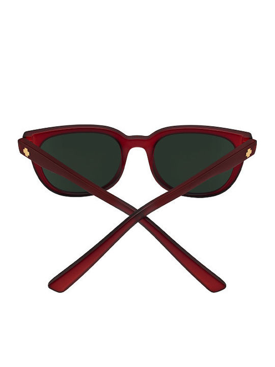Spy Bewilder Matte Unisex Ochelari de soare cu Roșu Cadru și Roșu Polarized Lentilă 6700000000244