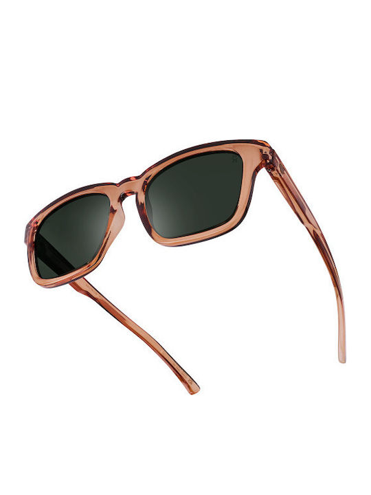 Spy Happy Unisex Sunglasses with Orange Frame and Orange Polarized Lens 1800000000078