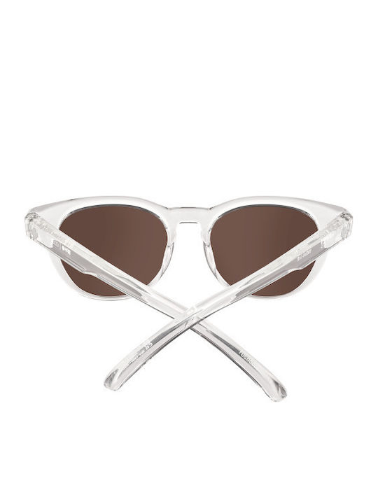 Spy Ochelari De Soare Unisex Cu Ramă Din Plastic Aurie Și Lentilă Polarized Aurie Cu Oglindă