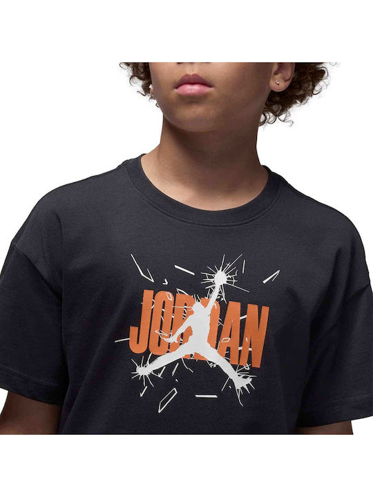 Kinder-T-Shirt Schwarz 85 Shatter