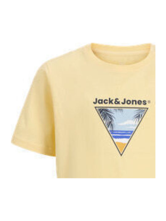 Kinder-T-Shirt Gelb