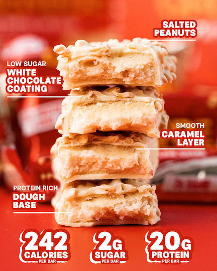 Grenade Μπάρες Πρωτεΐνης με Γεύση White Chocolate Salted Peanut 12x60gr