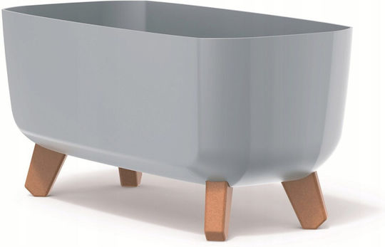 Prosperplast Topf Kunststoff Light Gray 58x24x23.5cm.