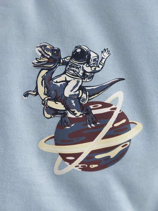 Kids' T-shirt Sky Blue Space