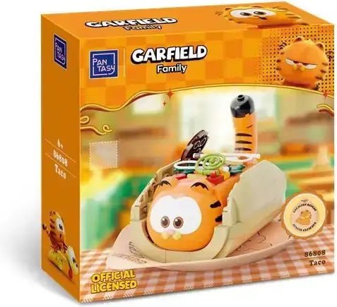 Pantasy Garfield Foodie Building Blocks Taco for 6+ Pieces