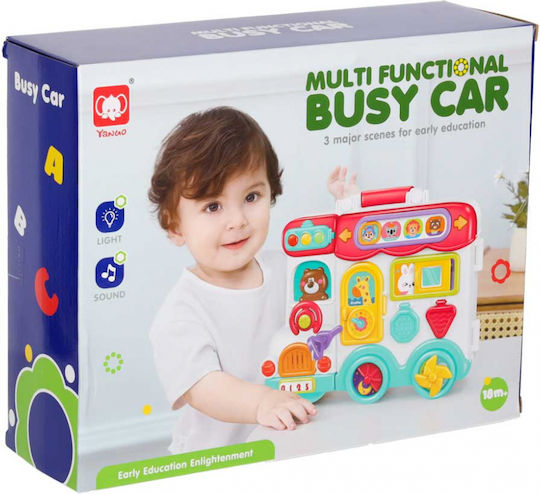 ikonka Vehicul cu Lumină și Sunete pentru 18++ Luni