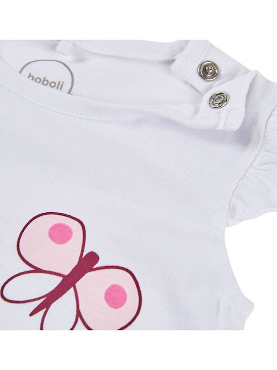 Boboli Бебешко Боди White