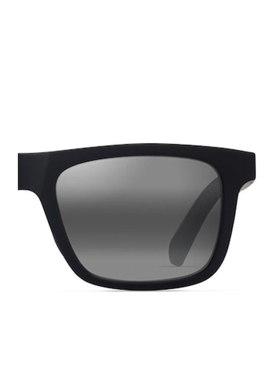 Maui Jim Ανδρικά Γυαλιά Ηλίου με Μαύρο Κοκκάλινο Σκελετό και Γκρι Φακό 341-02
