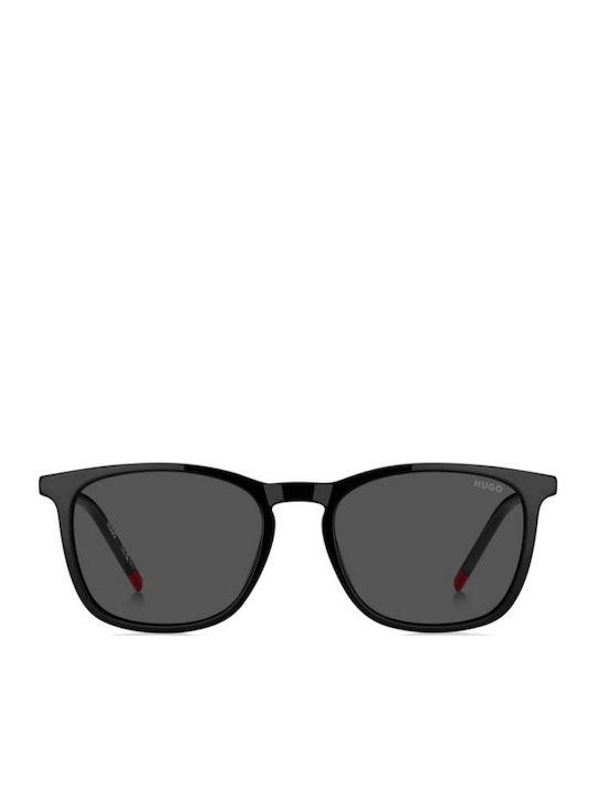 Boss Unisex Γυαλιά Ηλίου με Μαύρο Κοκκάλινο Σκελετό και Μαύρο Φακό HG 1399/S 807/IR