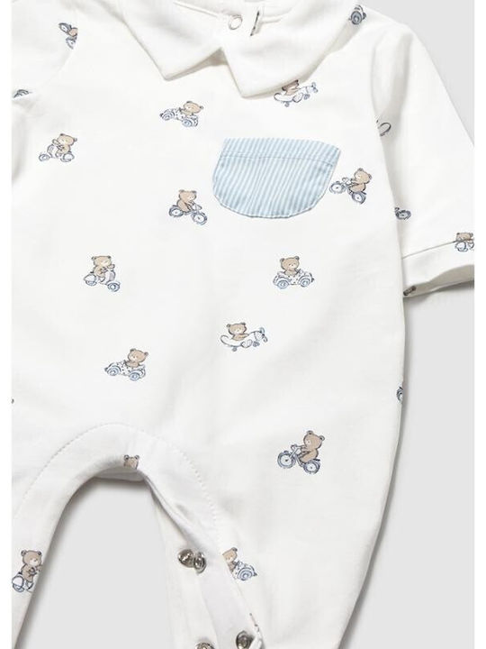 Mayoral Set Onesie with Accessories Light Blue 2 Pieces