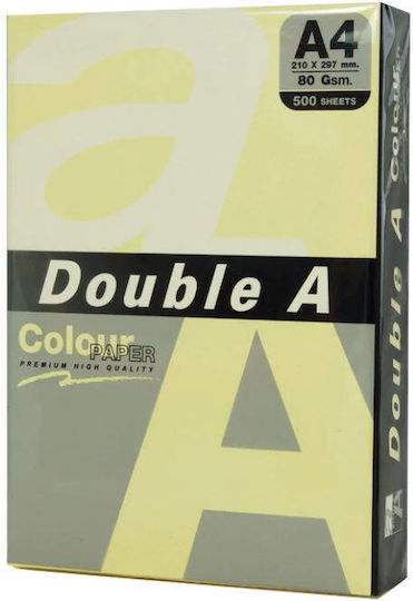Double A Color Paper Copier A4 80gsm 25 Sheets Ream Double A Pastel Cheese