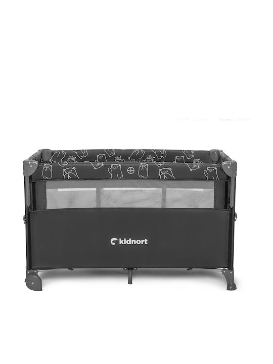 Kidnort Laufstall mit Matratze Gray 22cm
