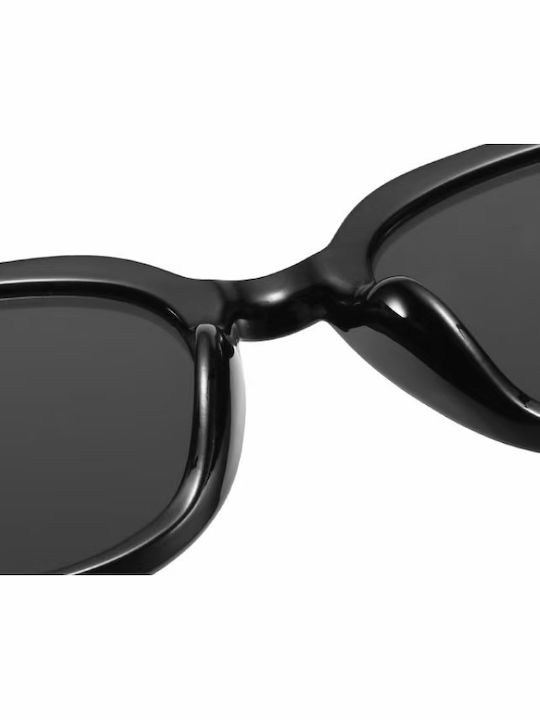 King Unisex Γυαλιά Ηλίου με Μαύρο Σκελετό και Μαύρο Polarized Φακό SUNKI345-SN014