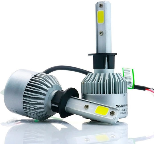 Lămpi Autoturismului S2 / H1 Canbus LED 6500K Alb rece 12-24V / 36V 36W 2buc