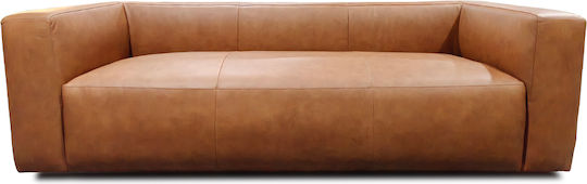 Hacket Dreisitzer Sofa Camel 233x96x66cm