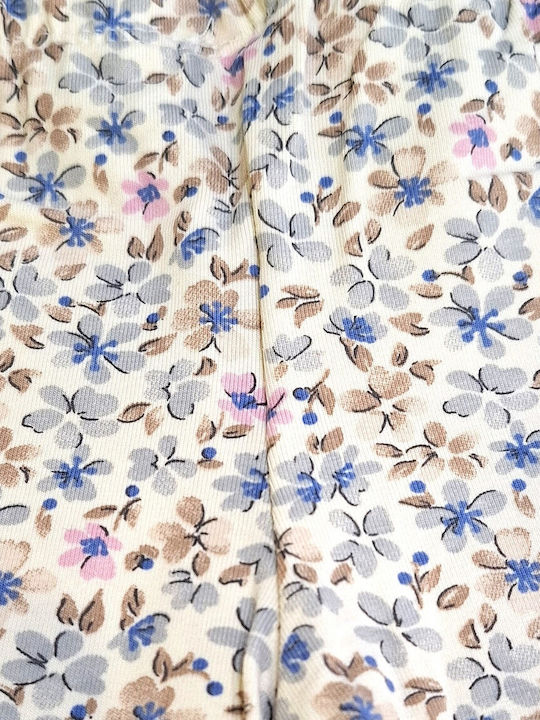 Kids Legging Long Beige-floral