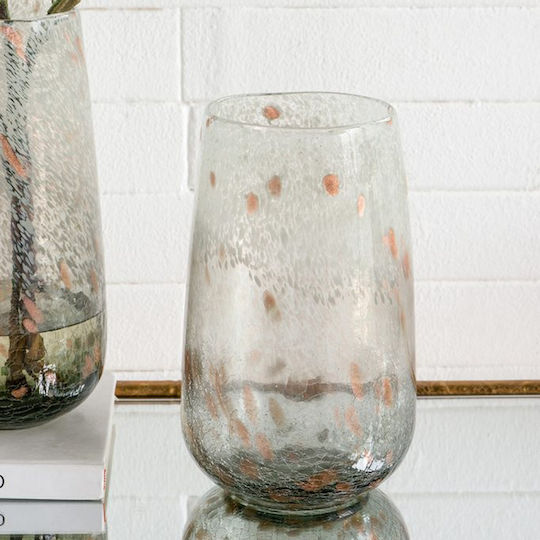 Artekko Decorative Vase Twilight Gray 16x16x27cm