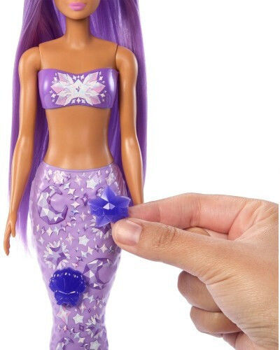 Barbie Mermaid Doll Color Reveal For 3+ Years (Various Designs) 1pc