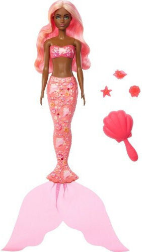 Barbie Mermaid Doll Color Reveal For 3+ Years (Various Designs) 1pc