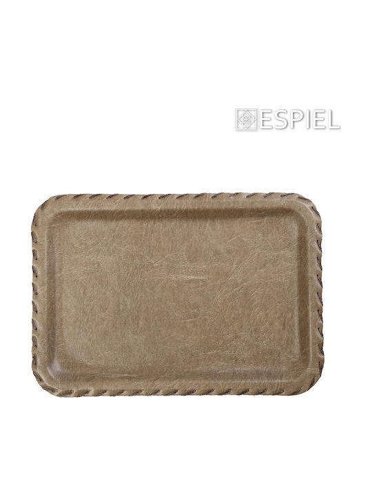 Espiel Rectangular Serving Tray in Beige Color 20x30cm LTC2030K16-1 2pcs