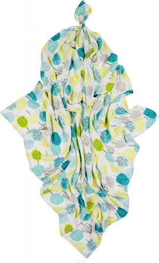 Arus Swaddle Blanket Galben 75x75εκ.